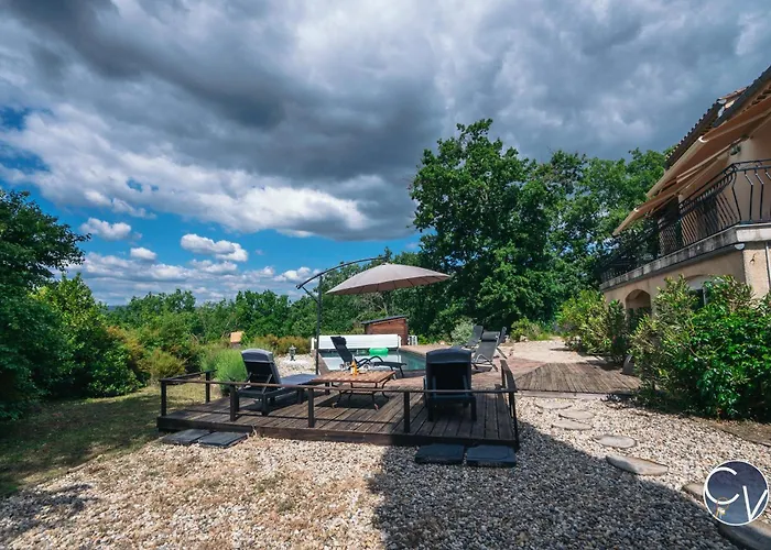 Agreable Maison Avec Piscine Proche Des Cevennes Βίλα